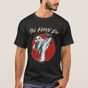 Taekwondo Panda Tkd koreansk Mial Baseball T Shirt