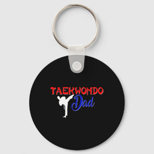 Taekwondo Pappa Shirt Tae Kwon Do Martial Arts Fat Nyckelring