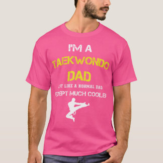 Taekwondo Pappa Tshirt- Karate Martial Arts Pappa T Shirt