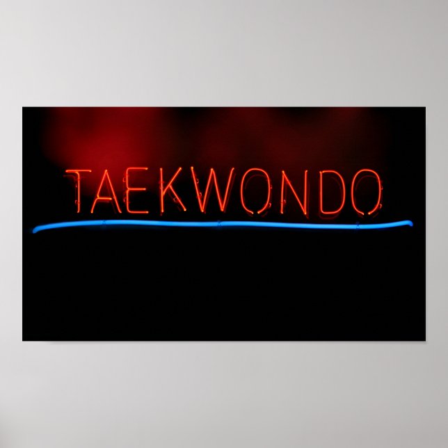 Taekwondo Poster (Framsidan)