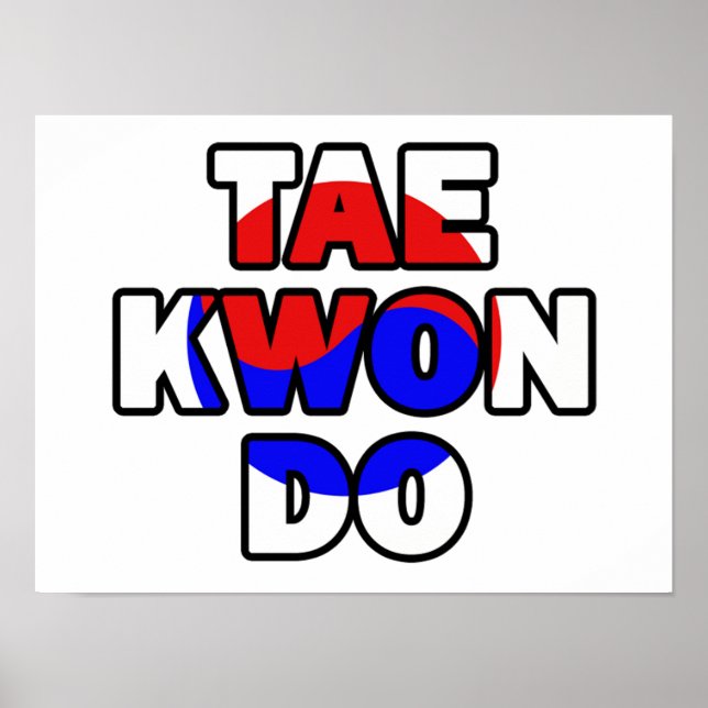 Taekwondo Poster (Framsidan)