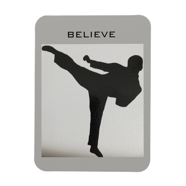 Taekwondo Refrigerator Magnet (Vertikal)