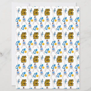 Taekwondo Scrapbookpapper (Flickor)