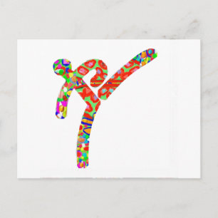 TAEKWONDO Sports Championship Vykort