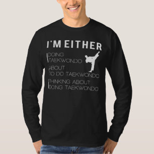 Taekwondo State: Funny Martial Arts T-Shir T Shirt
