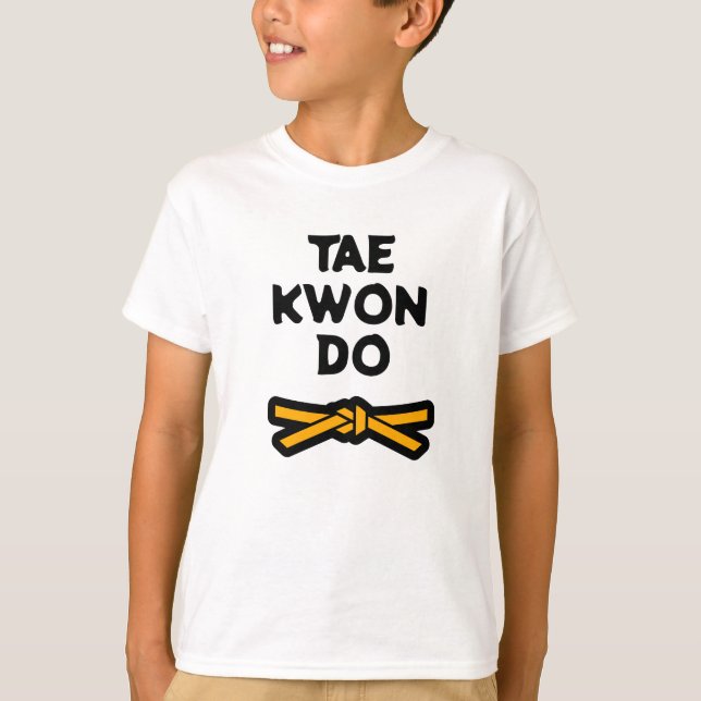 Taekwondo T Shirt (Framsida)
