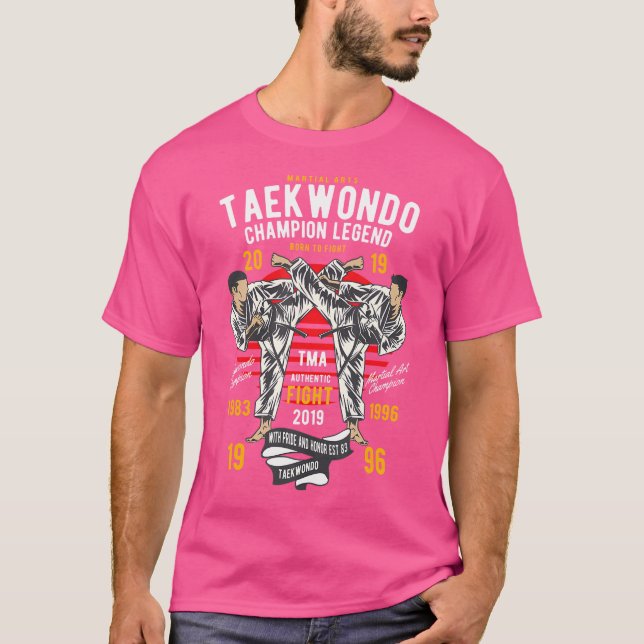 Taekwondo T Shirt (Framsida)