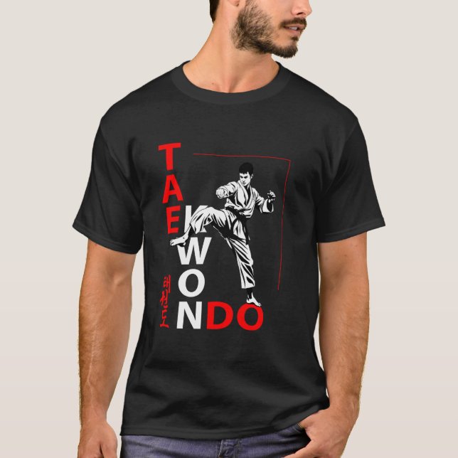 Taekwondo T Shirt (Framsida)