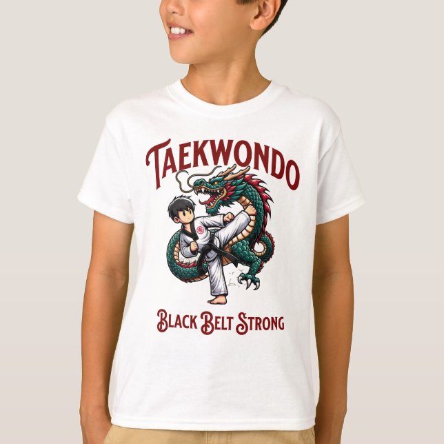 Taekwondo T Shirt (Framsida)