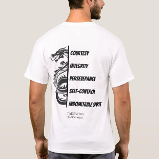 Taekwondo T-Shirt Principer