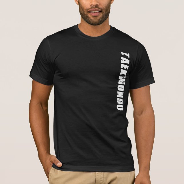 Taekwondo T-tröja Tee Shirt (Framsida)