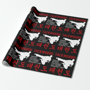 Taekwondo Tenets Martial Arts Presentpapper