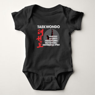 Taekwondo Tenets Martial Arts Tae kwon do T Shirt