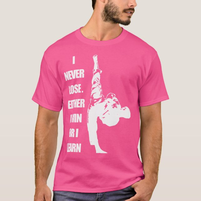 Taekwondo Tenets Tae-Kwon-Do Martial Arts Kick T Shirt (Framsida)