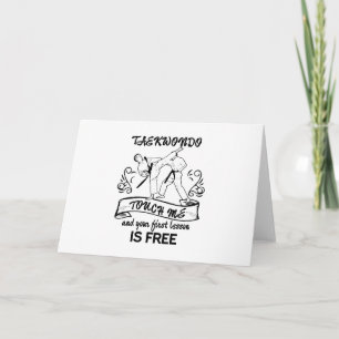 Taekwondo Touch, och din första lektion är gratis Kort