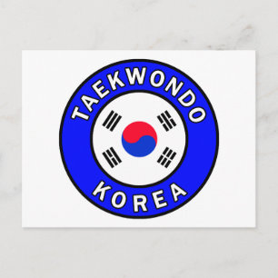 Taekwondo Vykort