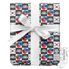 Taekwondo Wrapping Papper Presentpapper