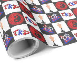 Taekwondo Wrapping Papper Presentpapper