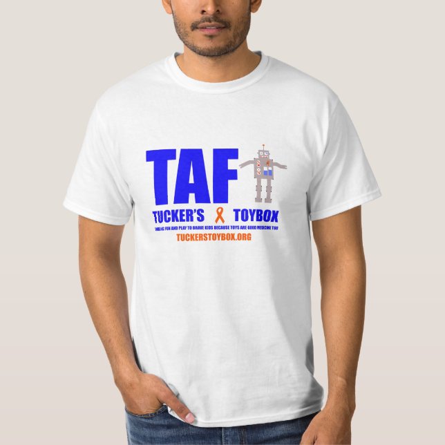 TAF t (17; 19) ROBOTSKJORTA Tee Shirt (Framsida)