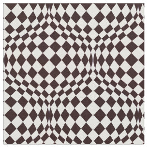 Taffi Op Art Black and White Tyg