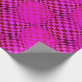 Taffi Tuck Op Art Fuschia Presentpapper