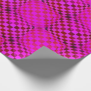 Taffi Tuck Op Art Fuschia Presentpapper