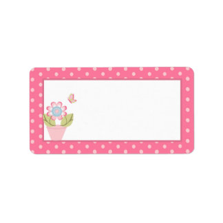 Taffy Butterfly-adressetikett Adressetikett