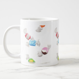 TAFFY RAIN Stor Vit Mugg Jumbo Mugg