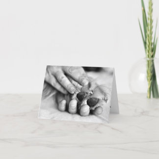 Tafsa och räcka kortet kort