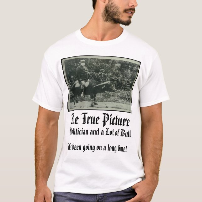 taft den riktiga bilden, har det gått på en lo… t-shirt (Framsida)