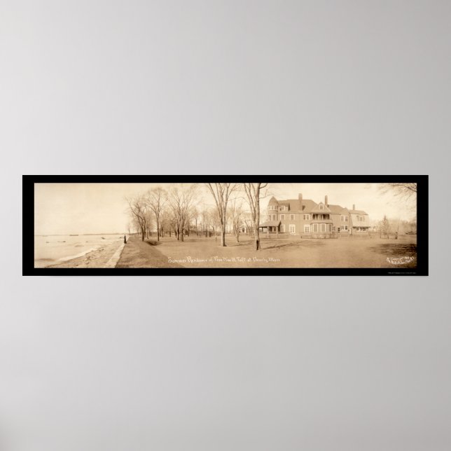 Taft House Beverly, MORSA Photo 1909 Poster (Framsidan)