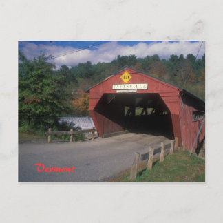 Taftsville Bridge Vermont Vykort