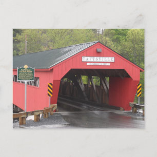 Taftsville Covered Bridge, Vermont Vykort