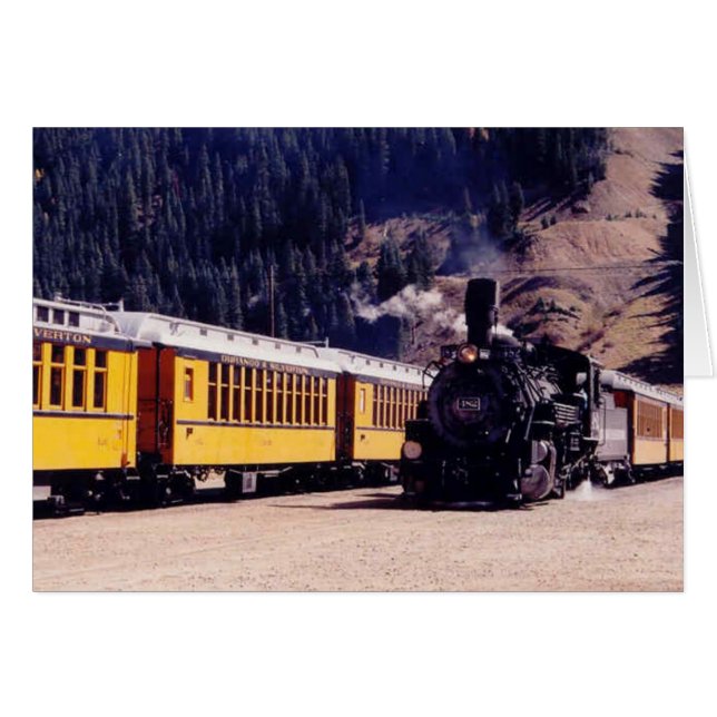 tåg1 hälsningskort (Framsidan Horizontal)