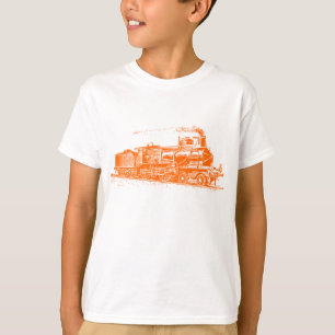 Tåg 03 - Orange Tee Shirt
