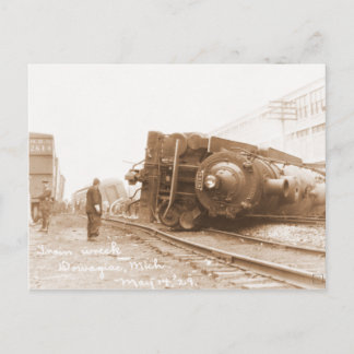Tåg 1929 vykort