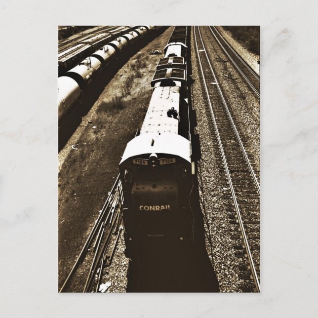 Tåg_2-vykort Vykort (Framsida)