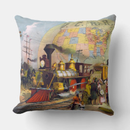 Tåg 33 Pillow Kudde