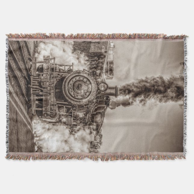 Tåg 7-pivotsnankett filt (Framsidan)