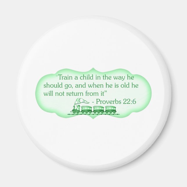 Tåg a Child Magnet (Framsidan)