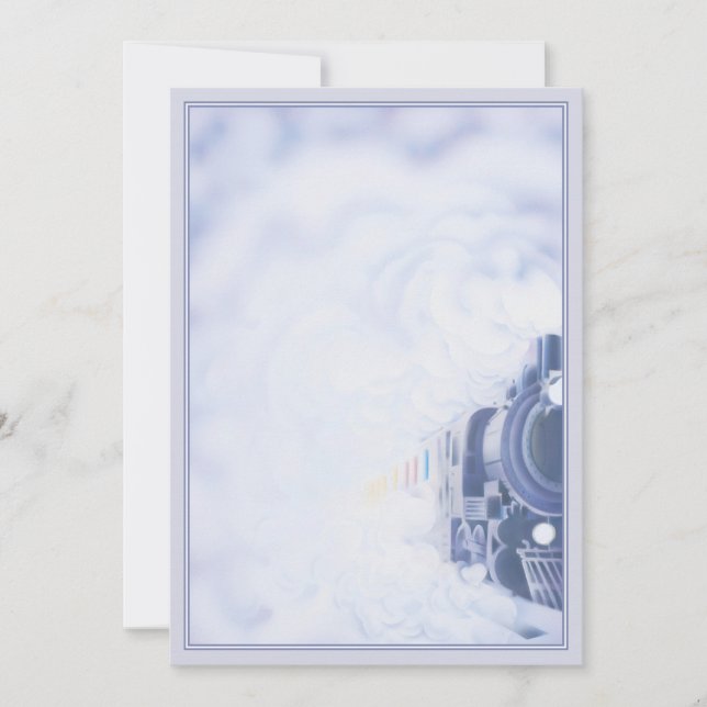 Tåg © anteckningskort (Framsida)