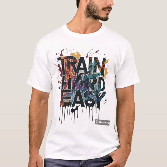 Tåg är lätt t shirt (Framsida)