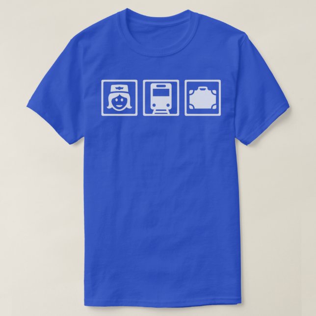 Tåg assistent 1 t shirt (Design framsida)
