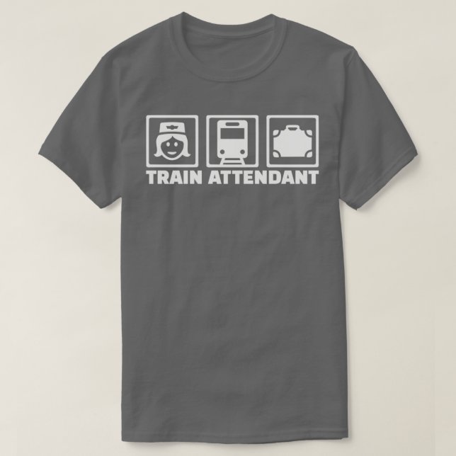 Tåg assistent t shirt (Design framsida)