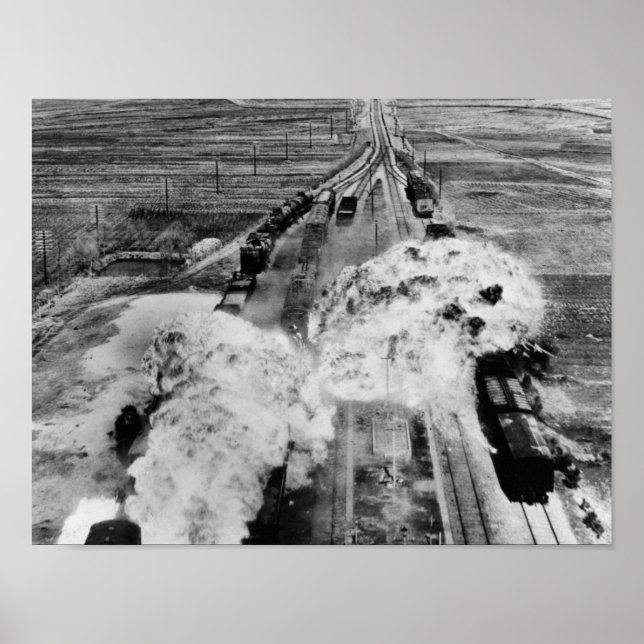 Tåg Attack Poster (Framsidan)