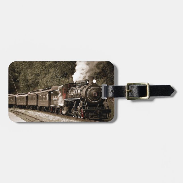 Tåg Bagagebricka (Horisontell Framsida)