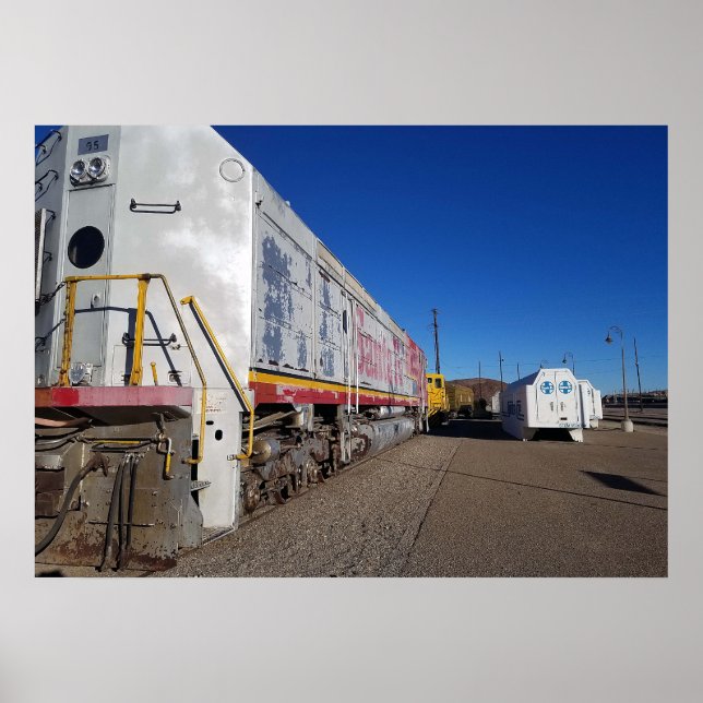 Tåg-bil ett poster (Framsidan)