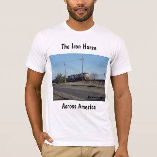 Tåg byggt Amerika T-shirt, kläder, herrkläder T Shirt