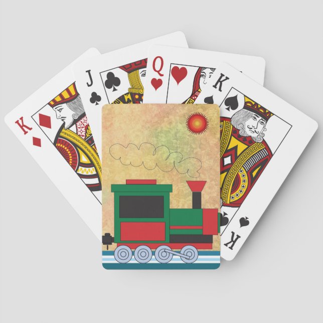 Tåg Casinokort (Baksidan)