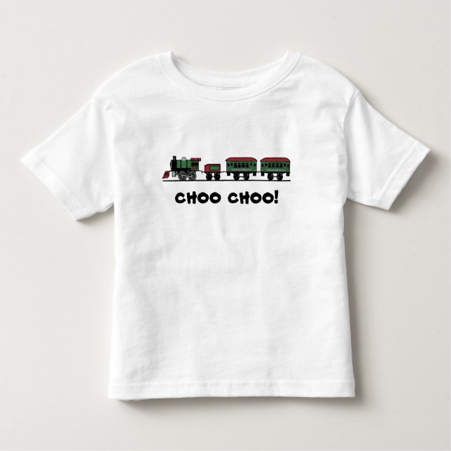 Tåg "Choo Choo" T-shirt (Framsida)
